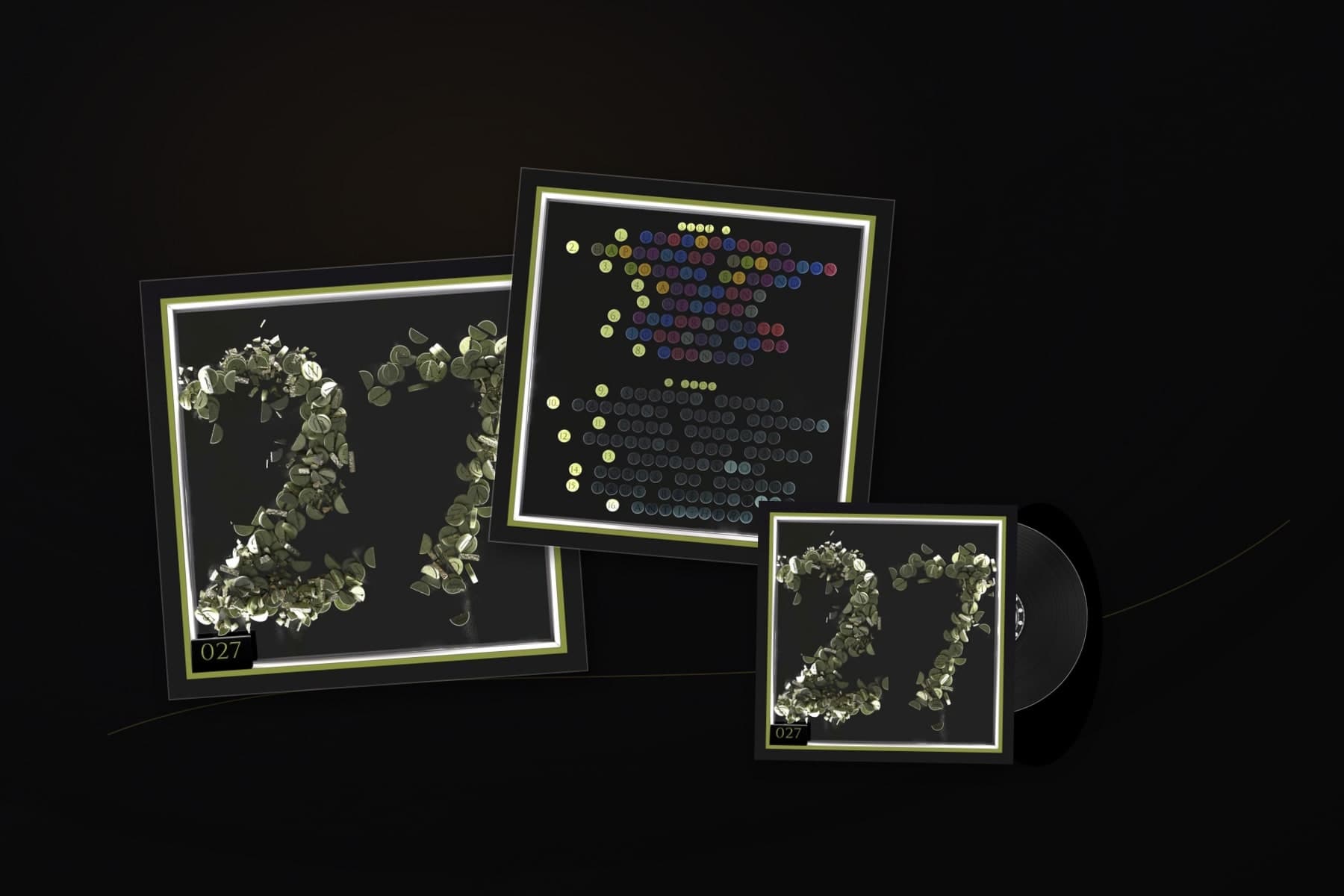 Edition 27 product contents including cover, back cover, and disk sleeve