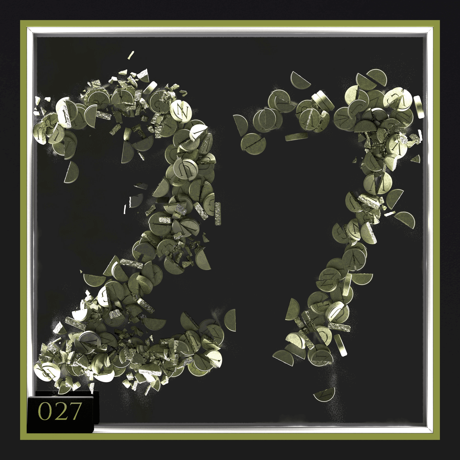 Edition #027 - Surviving 27 vinyl cover artwork